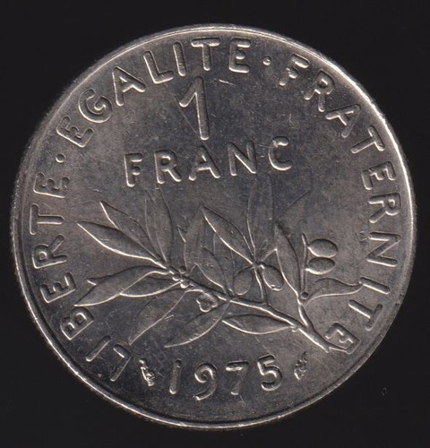 Franc frankreich 1975 - 1,