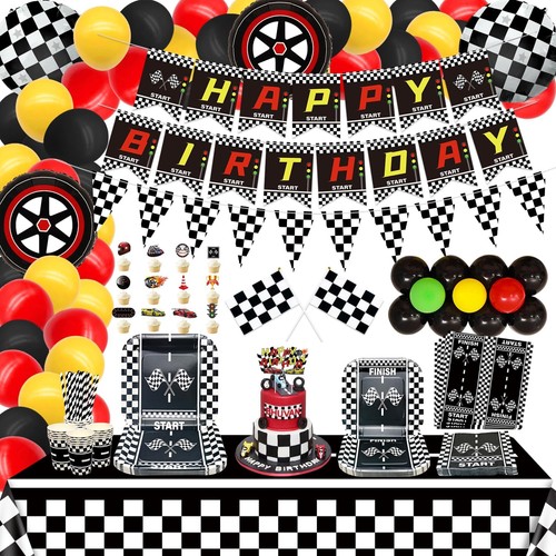 Rennwagen partyzubehör - rennwagen,