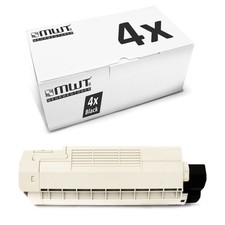4x MWT Toner SCHWARZ f�r OKI