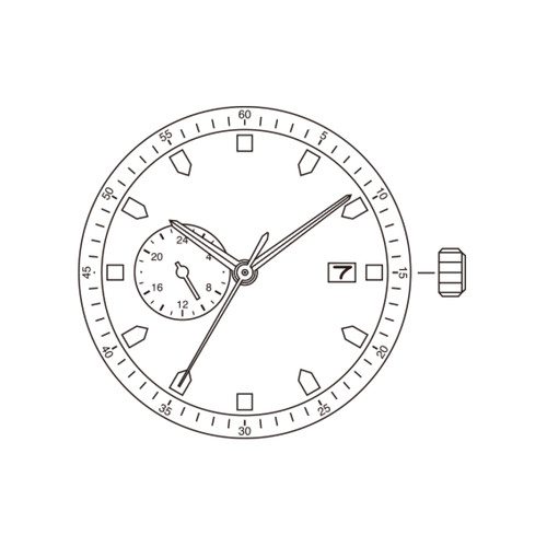 Miyota citizen 8217 date - 8217,