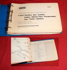 Ersatzteilkatalog Hanomag F 45 - O Benzin Fahrgestell leicht LKW 1974 Mercedes