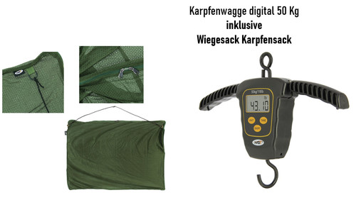 Karpfenwaage digitalwaage 50kg - digitalwaage,