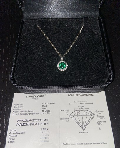 Diamonfire halskette zirkonia - diamonfire,