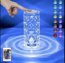 Tischlampe LED Kristall USB