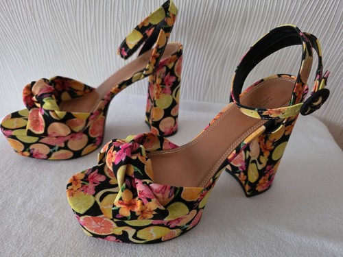 High heels plateau - high, sommer