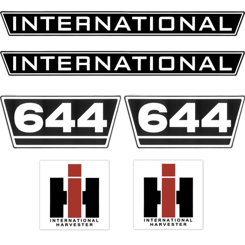 Ihc international 644 - international, schwarz