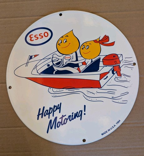 Esso motorboot gasoline öl - motorboot,