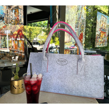 Filztasche für Kaminholz