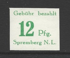 Spremberg 12 Pf. grün