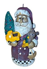 🎄Rarität** Vintage Weihnachtsmann Kerze Deko **sehr alt 15 cm hoch🎄