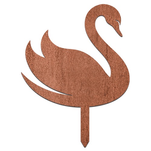 Gartenstecker schwan selene - schwan,