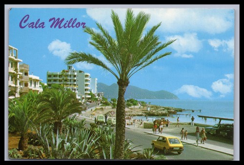 Ansichtskarte cala millor - ansichtskarte,