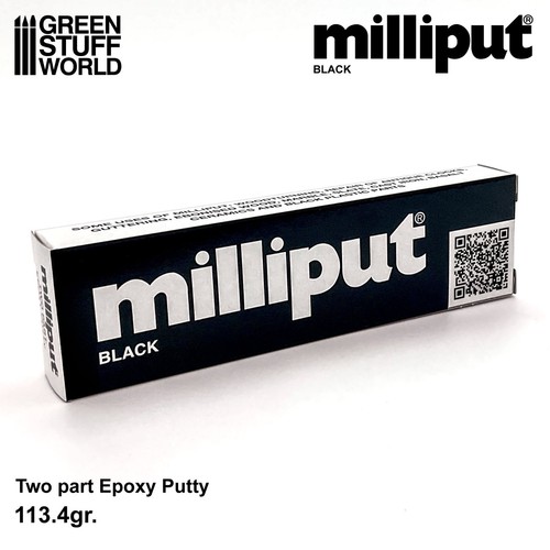Milliput schwarz 113gr - milliput,