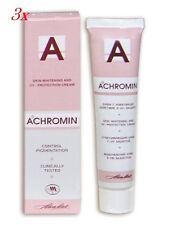  3 x Achromin Whitening-Lightening Cream UV-Schutz 45ml