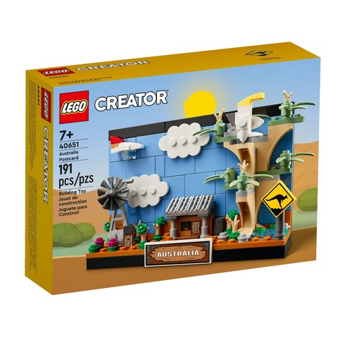 Lego creator 40651 postkarte - lego,