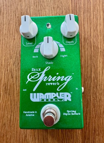 Wampler spring reverb hardly - spring, reverb,