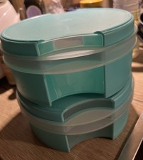 Tupperware 2 Dolce Vita Chipsdose Knabberei Keksdose Mintgrün Tupper
