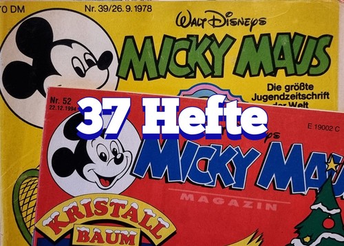 Micky maus hefte konvolut - micky,