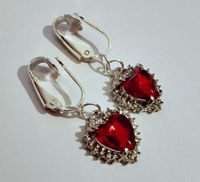 Ohrclips Clips Ohrringe Herz