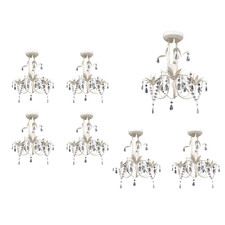 Kristall-Deckenleuchte