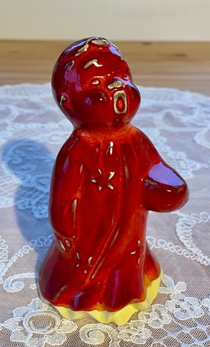 Roter keramik engel - engel, singend