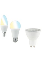 Smart Home Livarno LED Lampe Warm und Kalt Smart Glühbirne Dimmbar Wifi Neu 