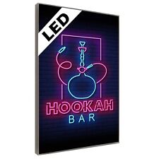 LED Leuchtbild - Shisha Bar