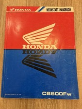 Werkstatthandbuch  Honda CB 600 F Hornet  ab 1998 Reparaturanleitung