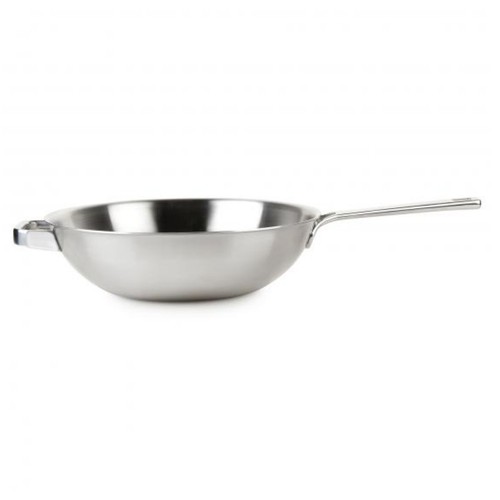 Edelstahl wok pfanne mit - edelstahl, Ø