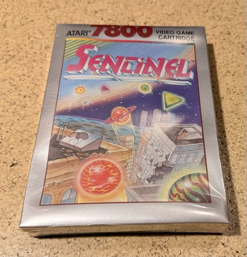 Atari 7800 spiel sentinel - spiel, —