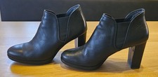 Paul Green Stiefelette schwarz Gr. 39 / Gr. 6 "Foulard Black"