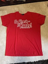 Boxfresh Herren T-Shirt Größe L Rot Guter Zustand 