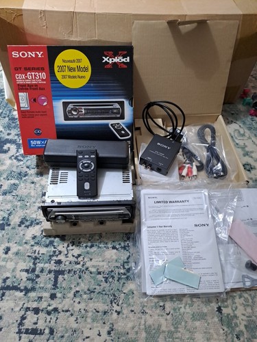 Sony cdx gt310 car radio - cdx-gt310,