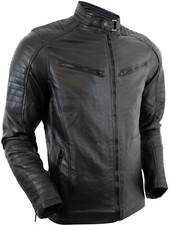 Herren Kunstleder Jacke