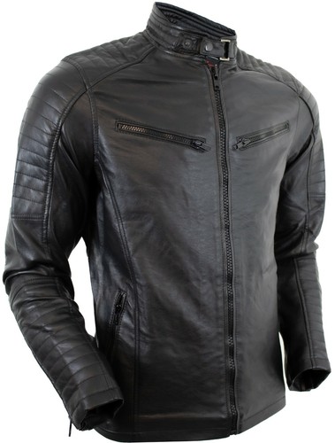 Herren kunstleder jacke - herren,