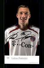 Lukas Podolski Autogrammkarte