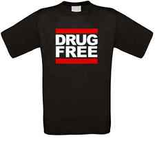 Drug Free Straight Edge Punk Hardcore XXX SXE T-Shirt alle Größen NEU