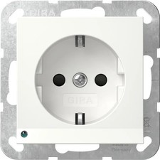 Schuko Steckdose LED