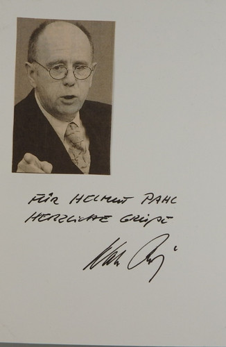 Autogramm deutscher politiker - autogramm,