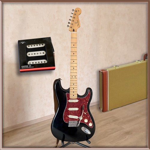Fender stratocaster black - |,