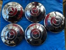 5x Mercedes Chrom Radkappen