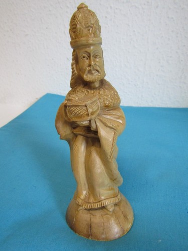 Handgeschnitzte krippenfigur - handgeschnitzte,