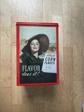 Kellogg's Nostalgie Vorratsdose für Cornflakes Retro Dose Top Wie Neu Vintage