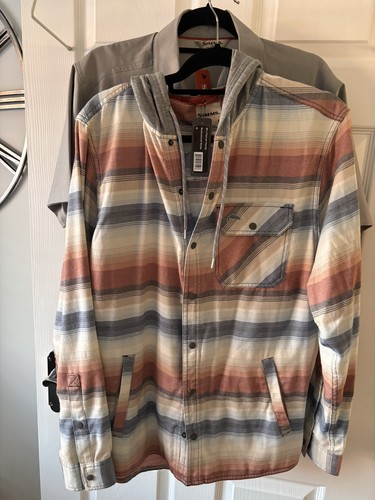 Simms herren flanell - flanell, hoody