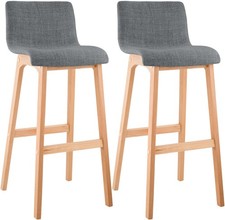 2er Set Barhocker Hover Stoff