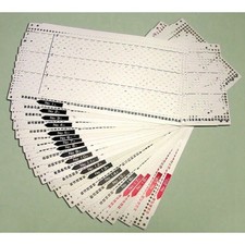 20 Stück Vorlochkarten für Brother KH881 KH891 KH830 KH836 Strickmaschine BS,
