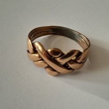 Vintage 4 Teiliger Puzzle Ring