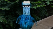 OOAK Muppets Figur Sam the Eagle, Sam der Adler, Muppet Show, Unikat