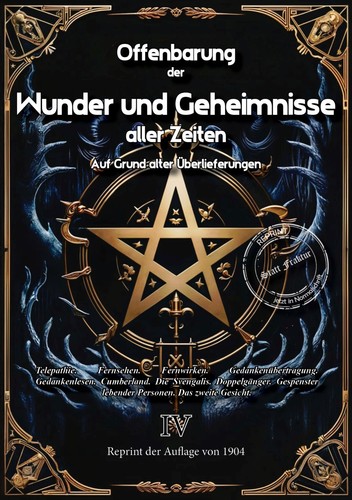Offenbarung der wunder - der, und
