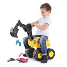 Mobby-Dig Sitzbagger, 65 cm - Sandspielzeug Kindergartenqualität